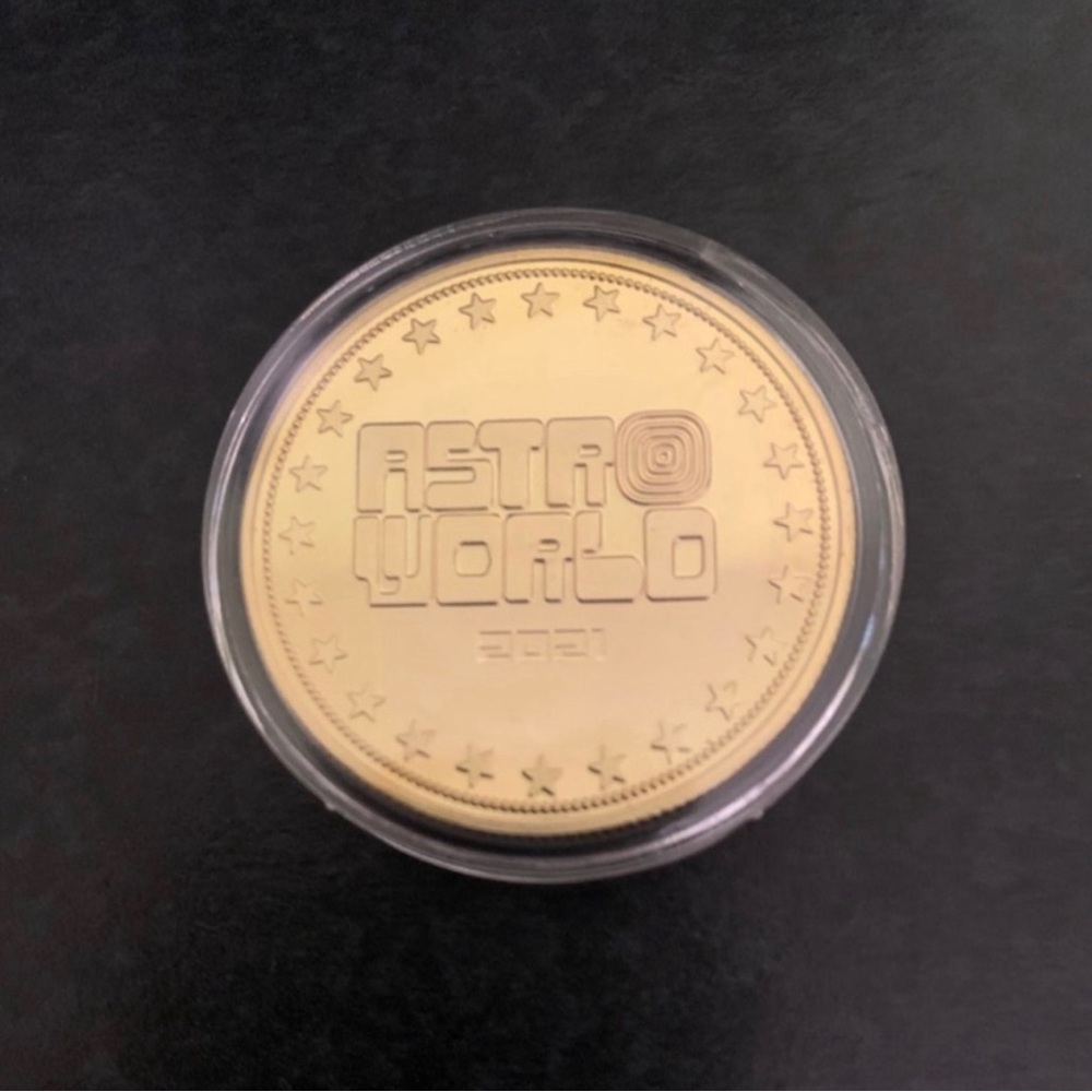 New AstroWorld Commemorative Coin